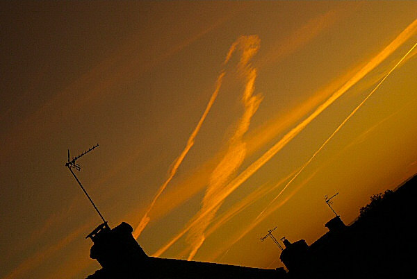 Jaune ocre - Photo d'un coucher de soleil