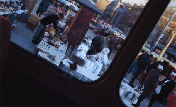 Photo sur le marché de Rouen.