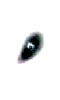 Petite image abstraite - une ellipse noire sur un fond blanc