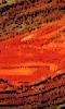 Une petite image abstraite - de l'orange